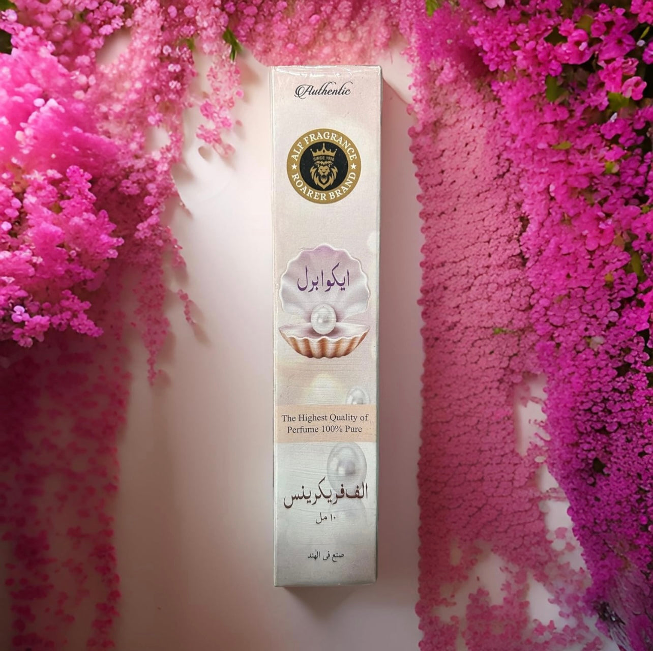 Alf Fragrance Aqua Pearl 10ml Pocket Perfume | 72 Hours Long Lasting | Unisex | Stain Free | Alcohol Free