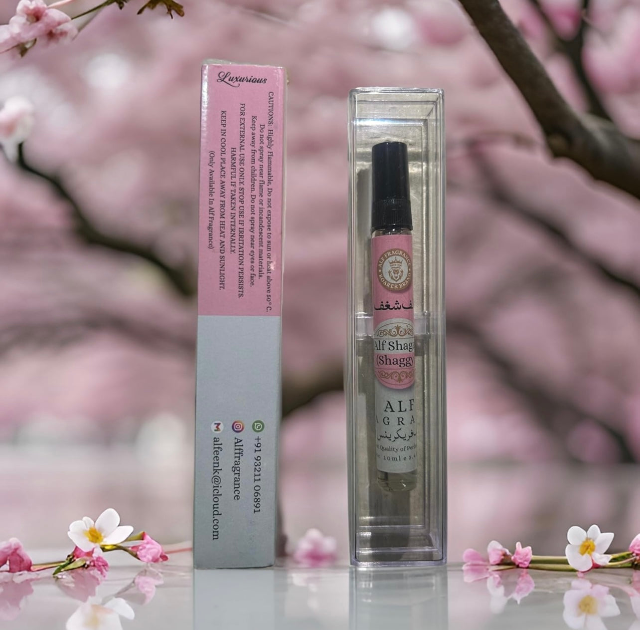 Alf Fragrance AlfShagaf 10ml l Pocket Perfume | 72 Hours Long Lasting | Unisex | Stain Free | Alcohol Free