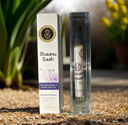 Alf Fragrance Shaanu Saab 10ml Pocket Perfume | 72 Hours Long Lasting | Unisex | Stain Free | Alcohol Free