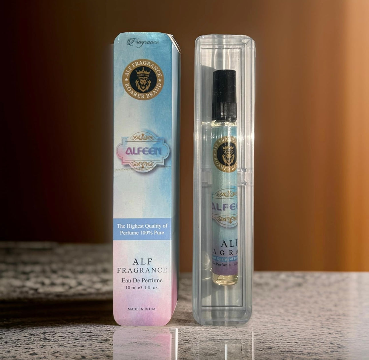 Alf Fragrance Alfeen 10ml Pocket Perfume | 72 Hours Long Lasting | Unisex | Alcohol Free | Stain Free