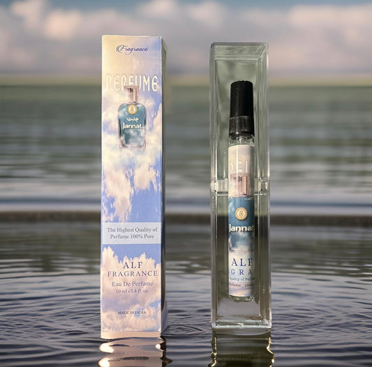 Alf Fragrance Jannat 10ml Pocket Perfume | 72 Hours Long Lasting | Unisex | Stain Free | Alcohol Free