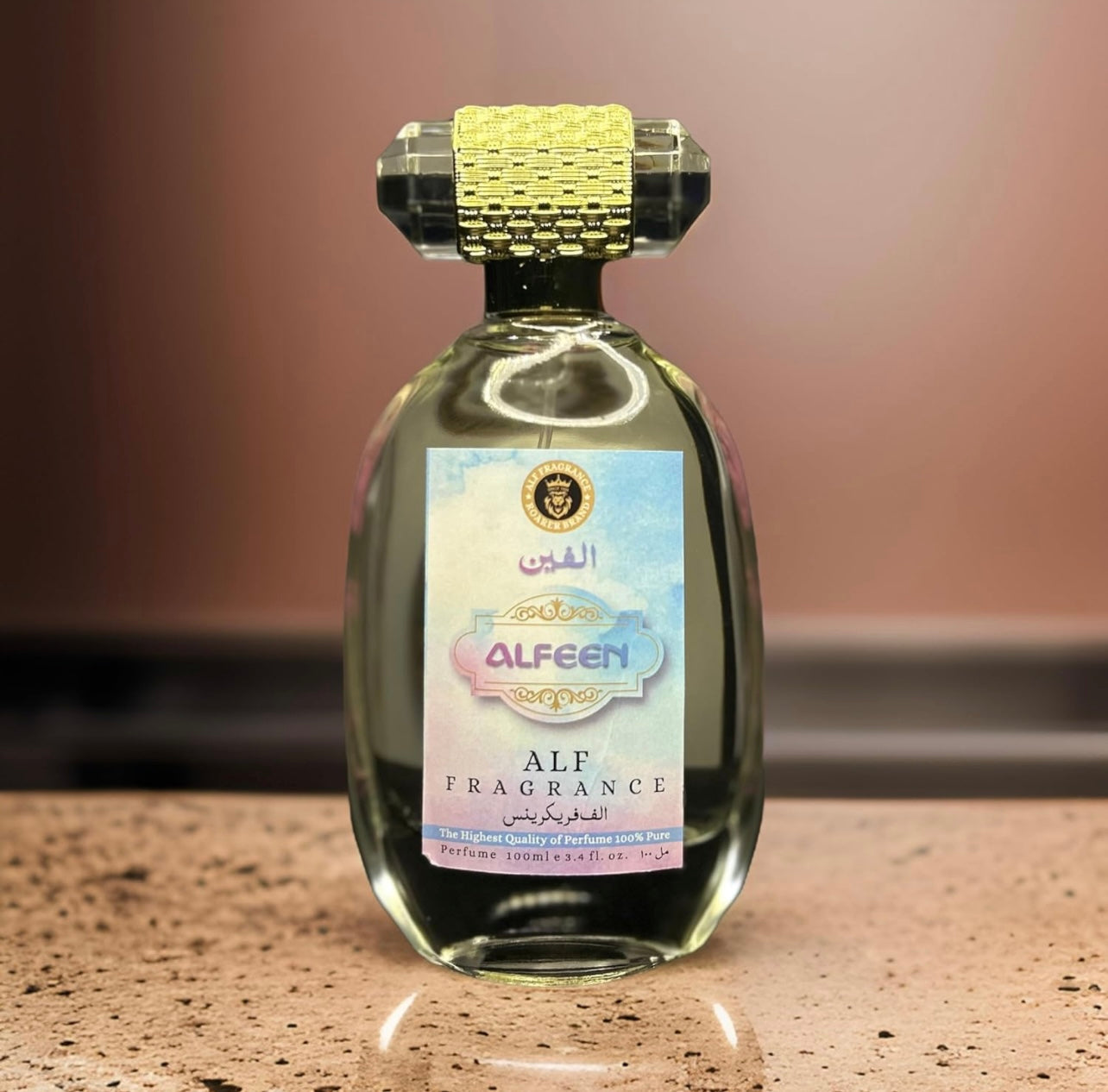 Alf Fragrance Alfeen 100ml Perfume + Free 10ml Pocket Perfume | 72 Hours Long Lasting | Unisex | Alcohol Free | Stain Free