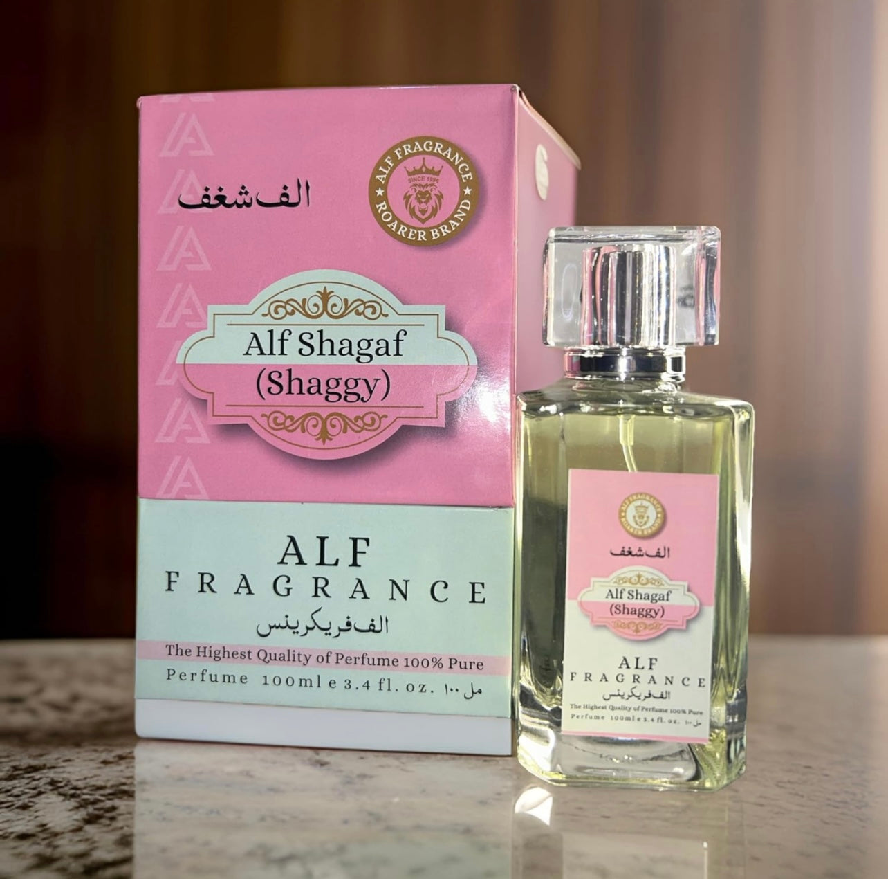 Alf Fragrance AlfShagaf 100ml Perfume + Free 10ml Pocket Perfume | 72 Hours Long Lasting | Unisex | Stain Free | Alcohol Free