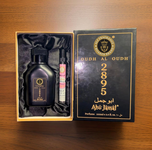 Alf Fragrance Oud AL Oud 100ml Perfume + Free 10ml Pocket Perfume | 72 Hours Long Lasting | Unisex | Stain Free | Alcohol Free