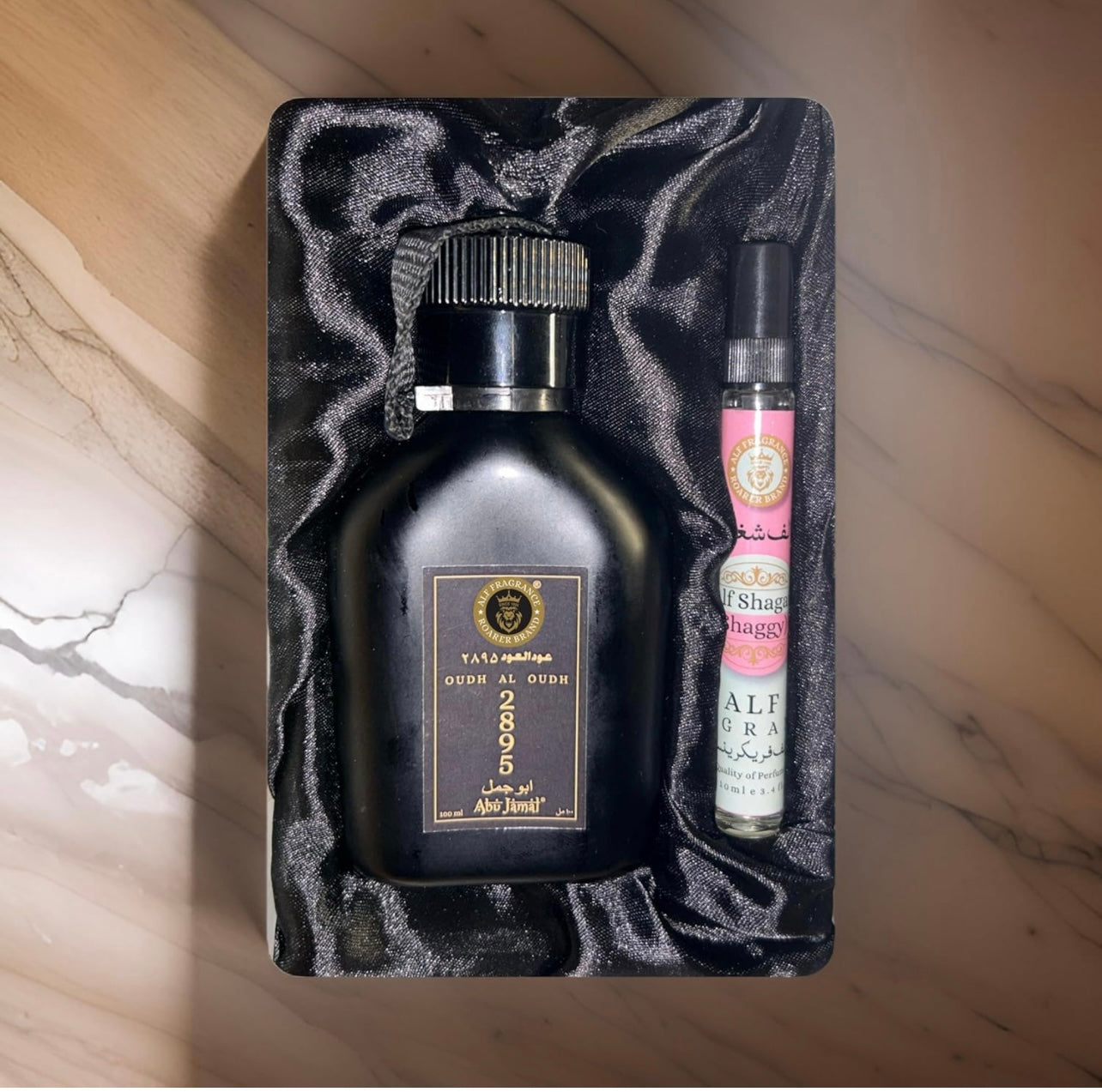 Alf Fragrance Oud AL Oud 100ml Perfume + Free 10ml Pocket Perfume | 72 Hours Long Lasting | Unisex | Stain Free | Alcohol Free