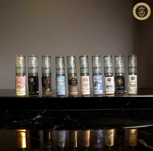 Alf Fragrance 10 Perfume Combo Pack 5ml Each | Unisex Non-Alcoholic Perfume | 72 Hours Long Lasting